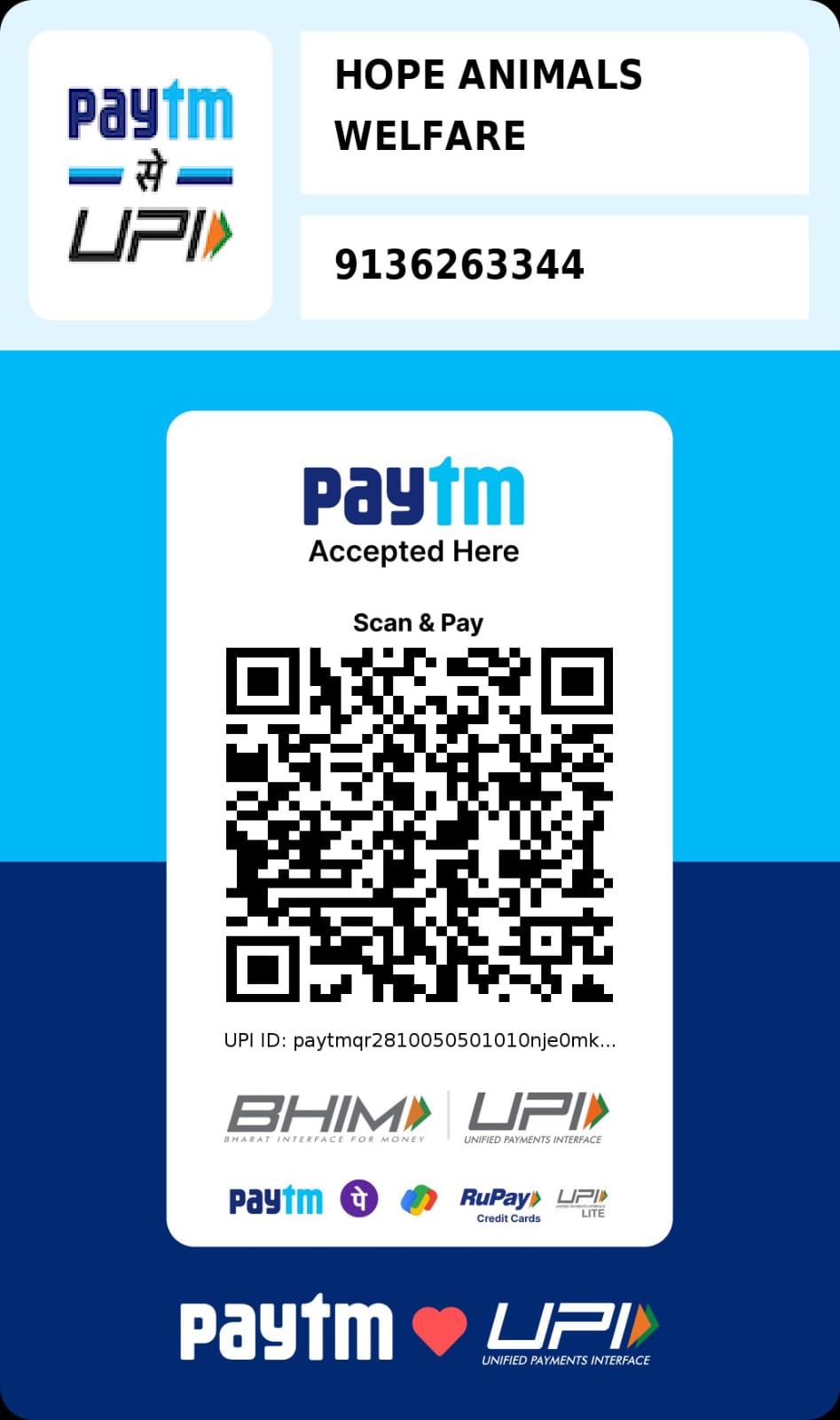 Donation QR Code